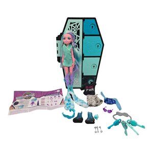 Monster High Skulltimate Secrets Fearidescent Lagoona Doll Set‎ Coffin Locker